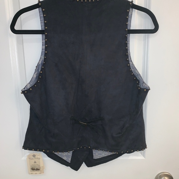 Tasha Polizzi Suede Vest - Picture 2 of 3